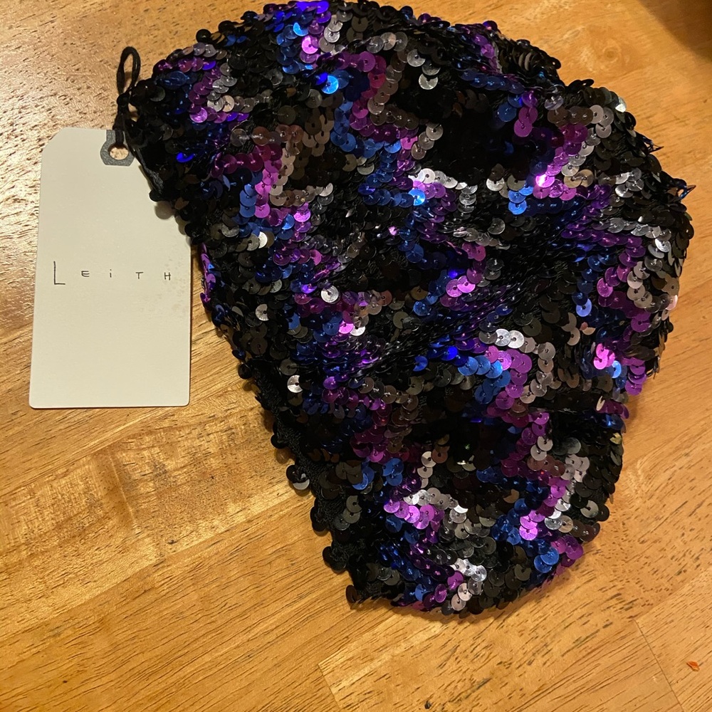NWT Leith Sequin Beret